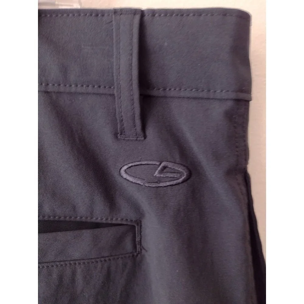 Champion Golf Shorts Mens Size 40 W‎ Black Lightweight Athletic Chino